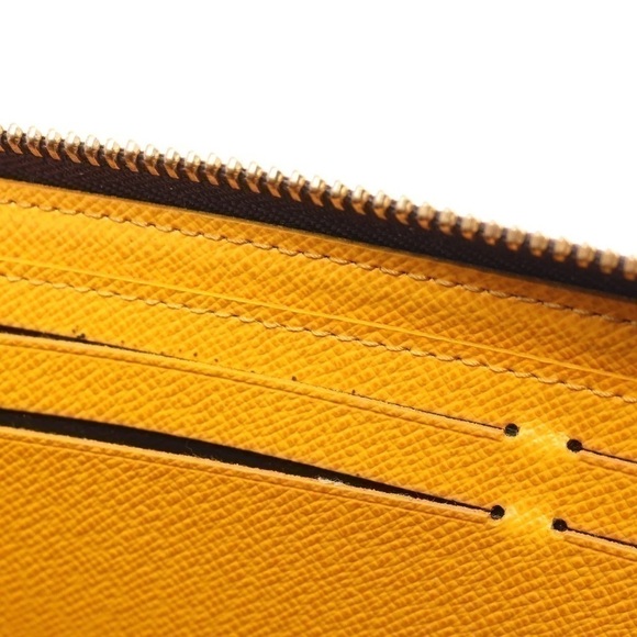 Louis Vuitton Portefeuil Clemence yellow Wallet w/dustbag. - Picture 10 of 11